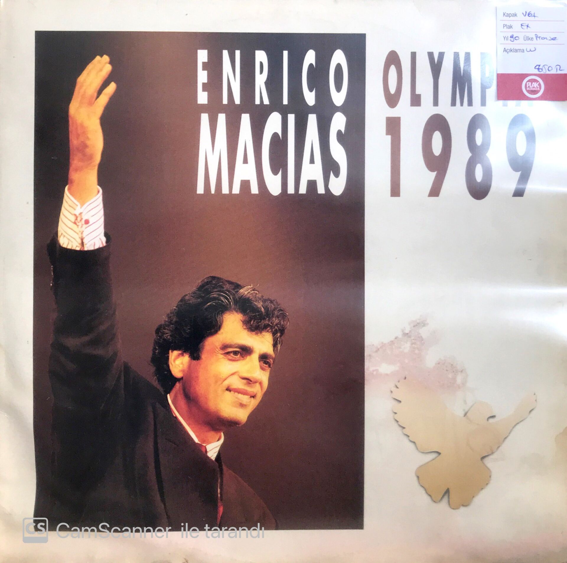 Enrico Macias / Olympia 1989 LP