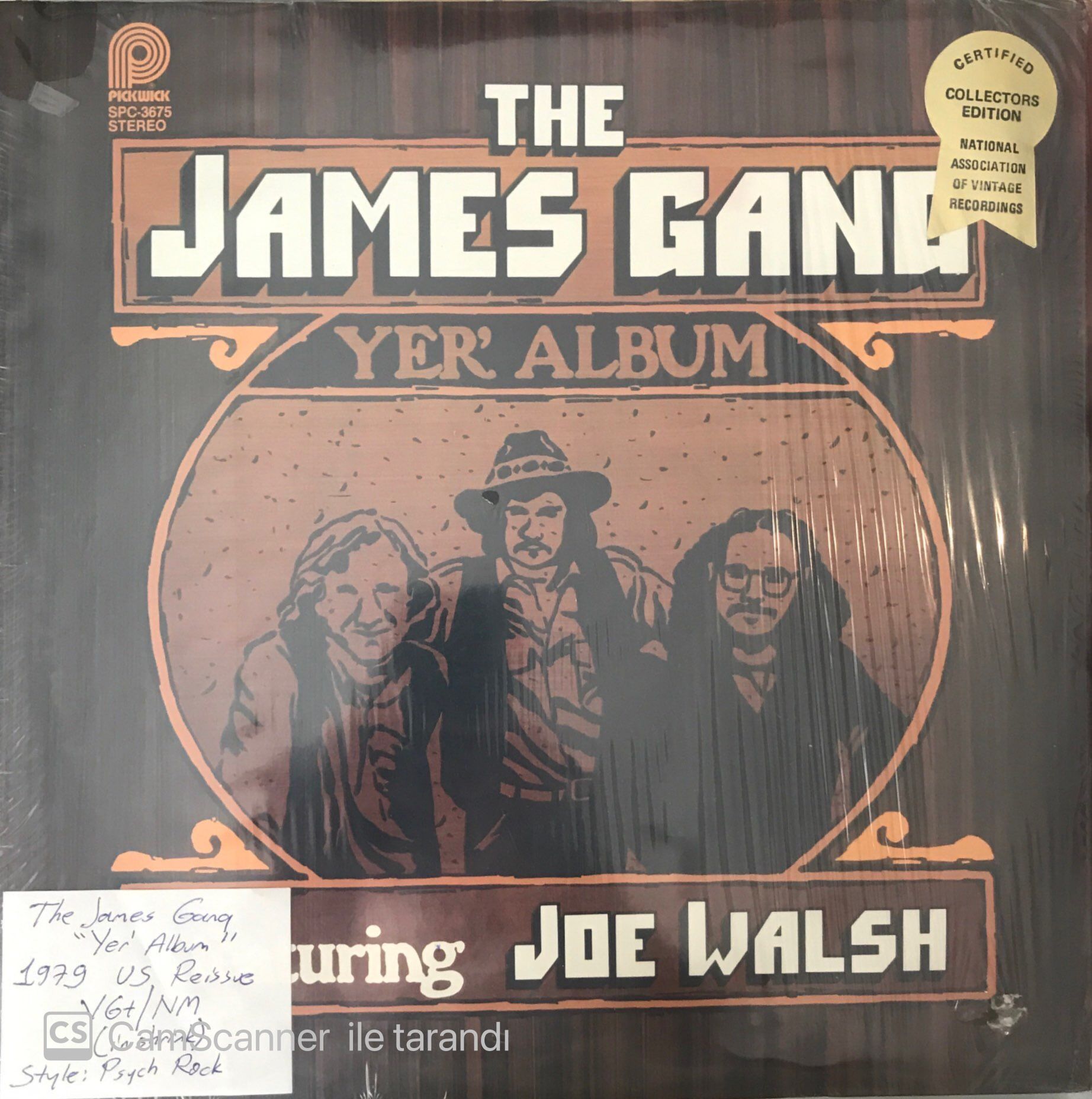 The James Gang - Yer Album LP
