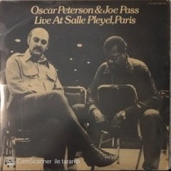 Oscar Peterson And Joe Pass Live At Salle Pleyel Paris Double LP