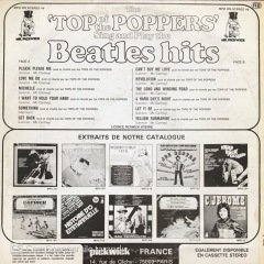 Mr. Pickwick The Top Of The' Poppers Sing And Play The Beatles Hits LP