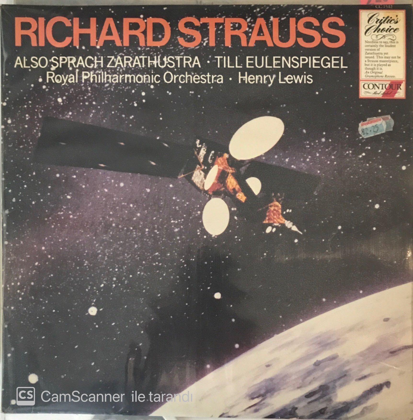 Richard Strauss - Also Sprach Zarathustra , Till Eulenspiegel LP