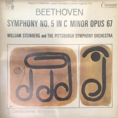 Beethoven Symphony No. 5 In C Minor Opus LP