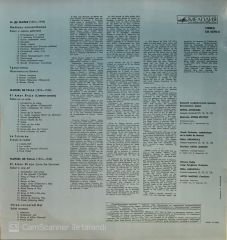 Manuel De Falla El Amor Brujo Three Cornered Hat LP