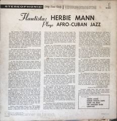Flautista ! Herbie Mann Plays Afro Cuban Jazz LP