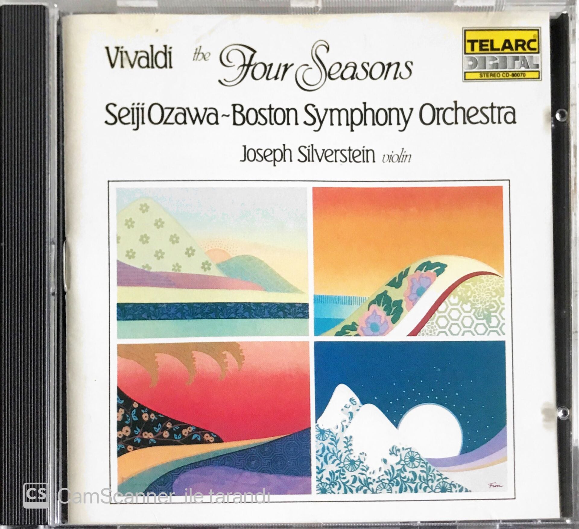 Vivaldi: The Four Seasons - Silverstein/Ozawa/Boston Symphony Orchestra  - CD