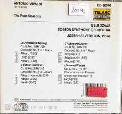 Vivaldi: The Four Seasons - Silverstein/Ozawa/Boston Symphony Orchestra  - CD