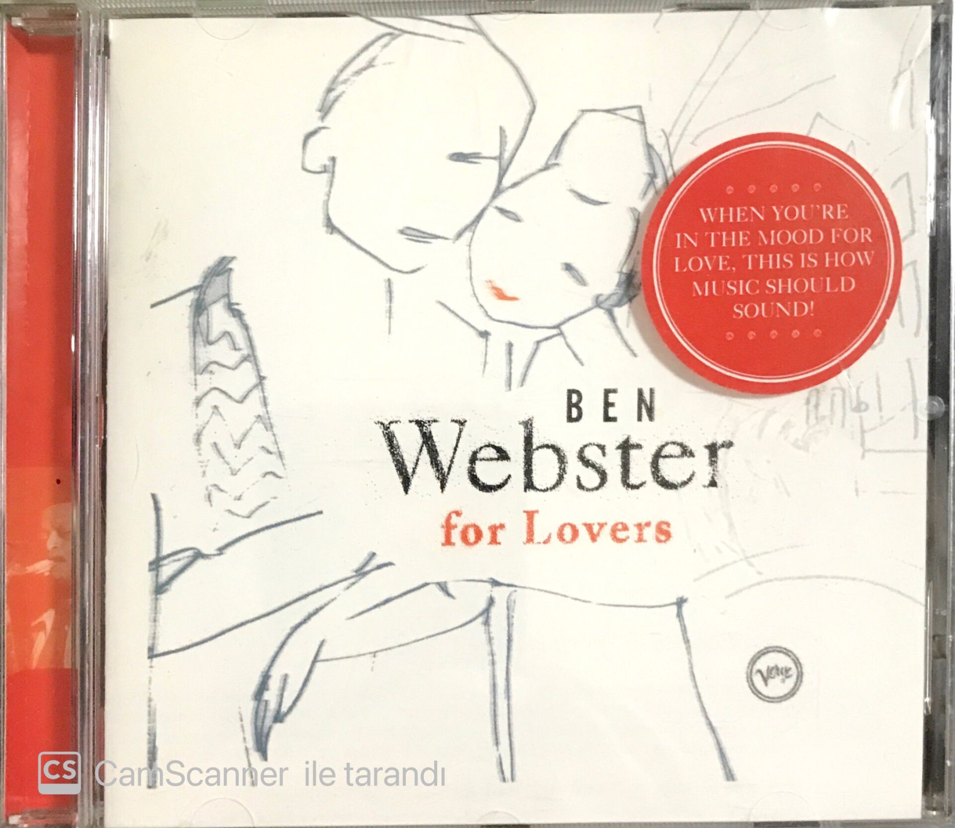Ben Webster for Lovers CD