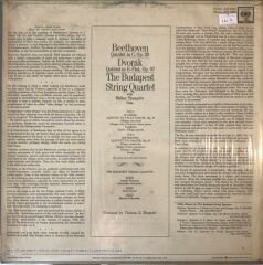 Beethoven: Quintet İn C: Dvorak: Quintet In E - Flat Budapest String Quartet: Trampler LP