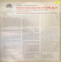Beethoven Violin Concerto In D Major LP