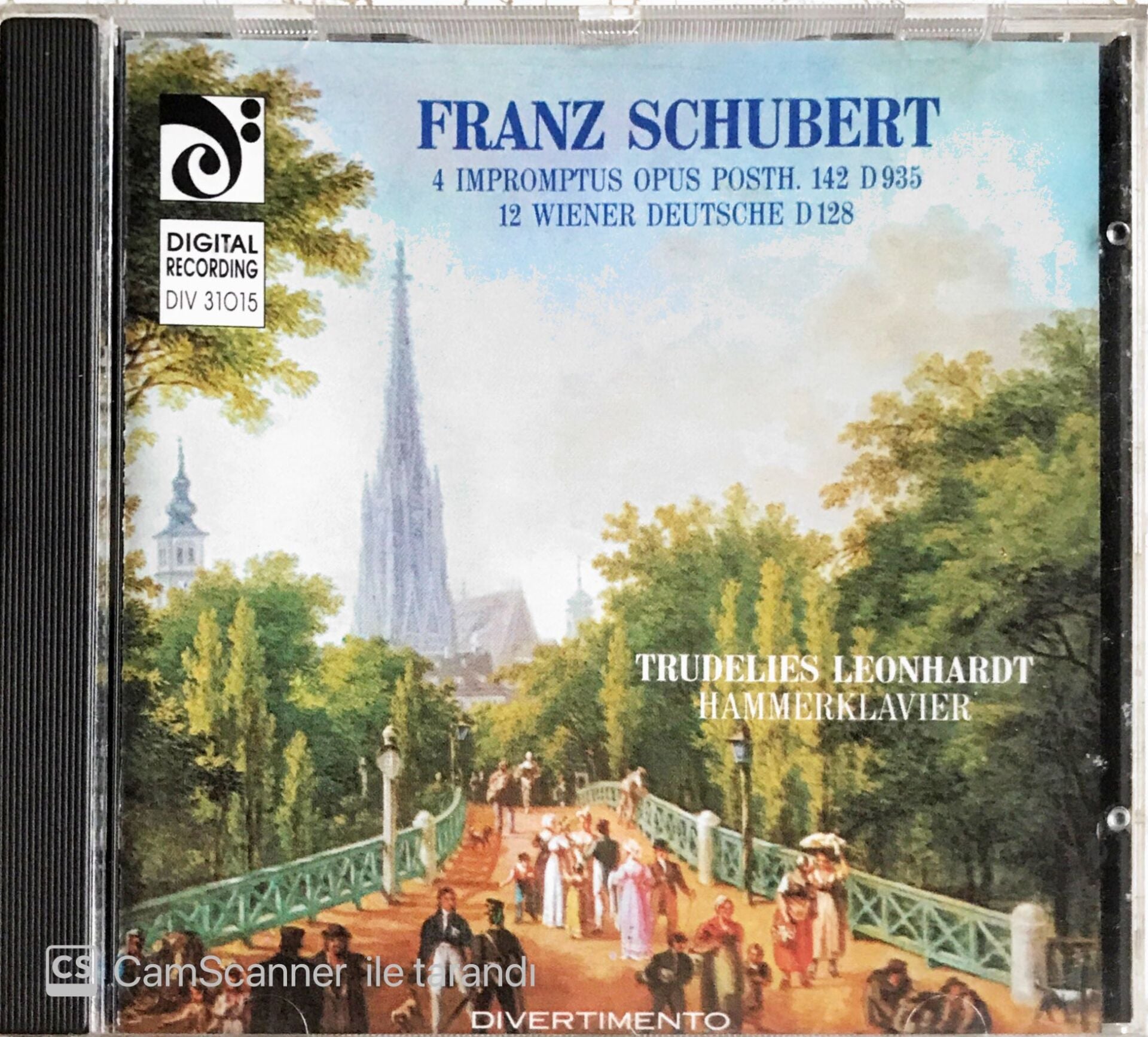 Franz Schubert - Trudelies Leonhardt - CD