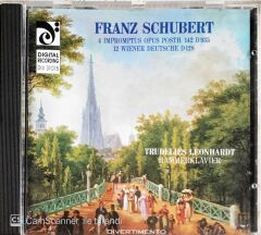 Franz Schubert - Trudelies Leonhardt - CD