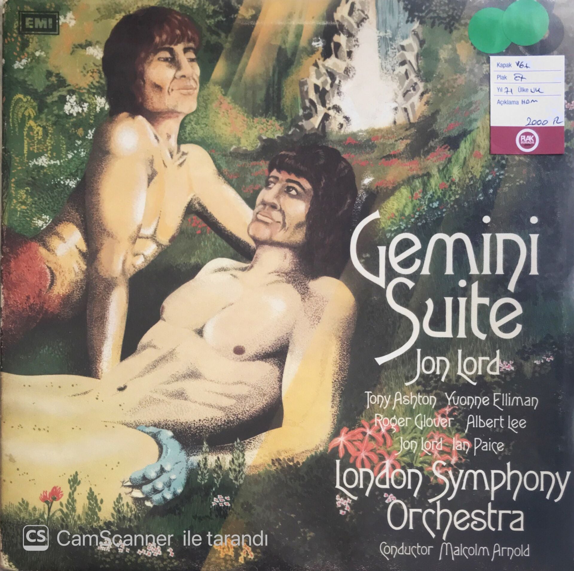 Gemini Suite John Lord London Symphony Orchestra LP