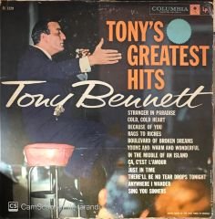 Tony Bennett - Tony's Greatest Hits LP
