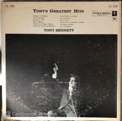 Tony Bennett - Tony's Greatest Hits LP