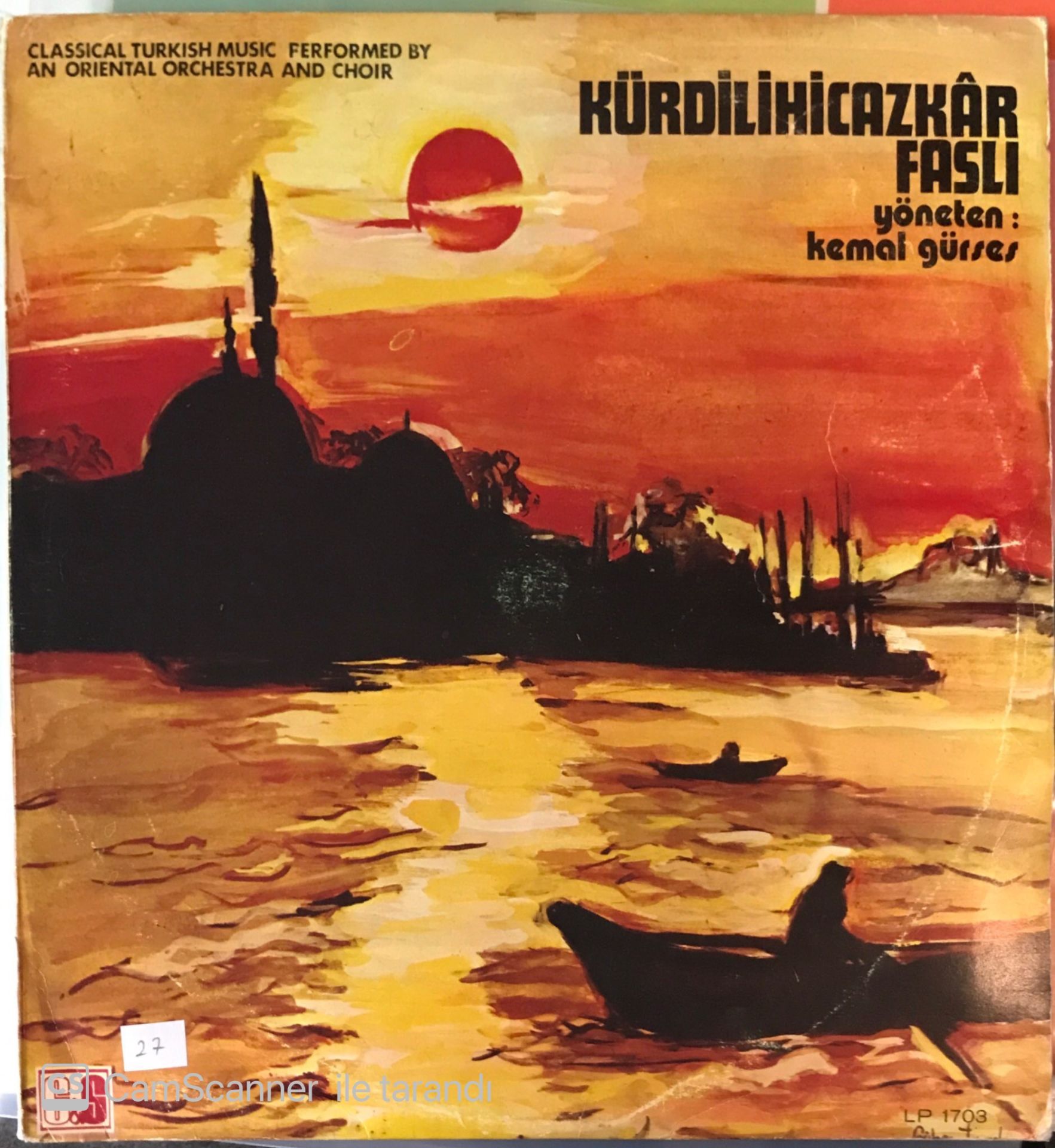 Kürdili Hicazkar Faslı Yöneten: Kemal Gürses LP