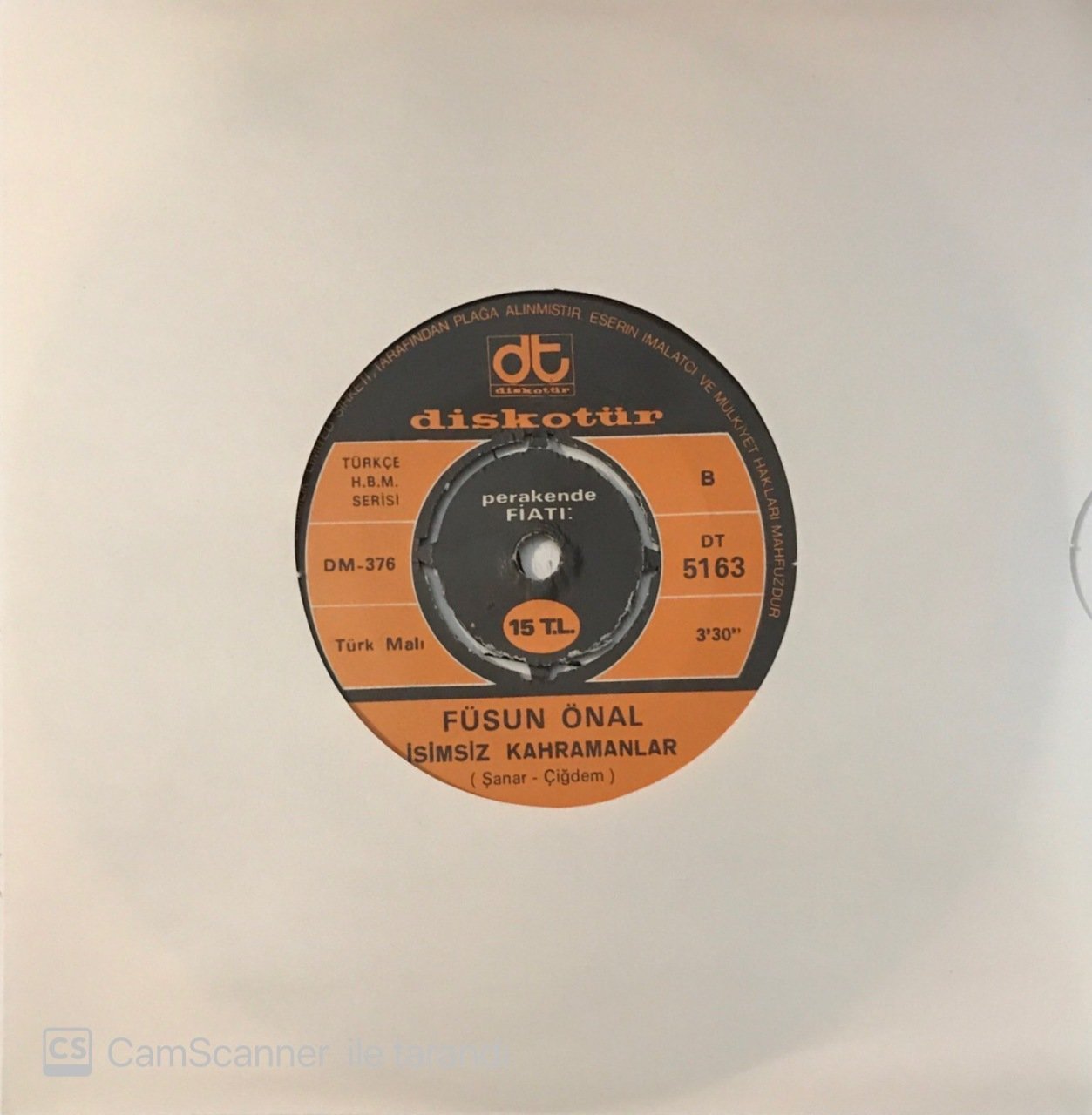 Füsun Önal İsimsiz Kahramanlar 45lik