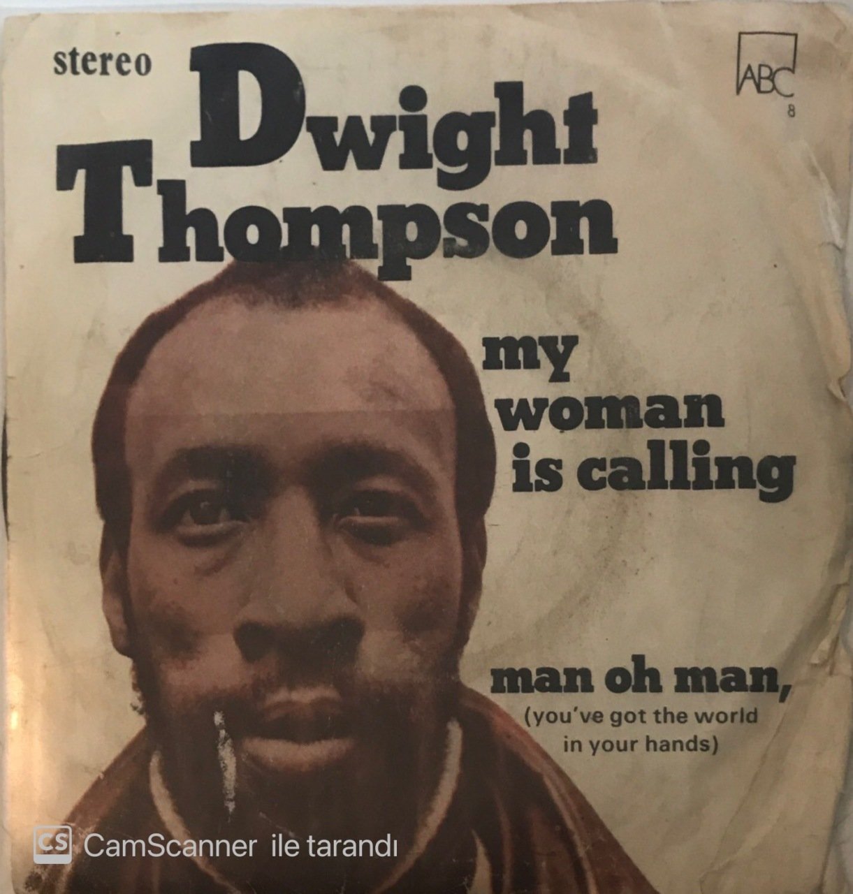 Dwight Thomrson Man Oh Man 45lik