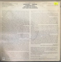 Bernstein Conducts Sibelius Symphony No.4 The Swan Of Tuonela New York Philharmonic LP