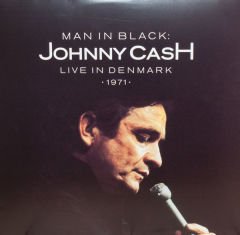 Johnny Cash – Man In Black: Live In Denmark 1971 (Kırmızı Ve Beyaz Renkli Double ) LP
