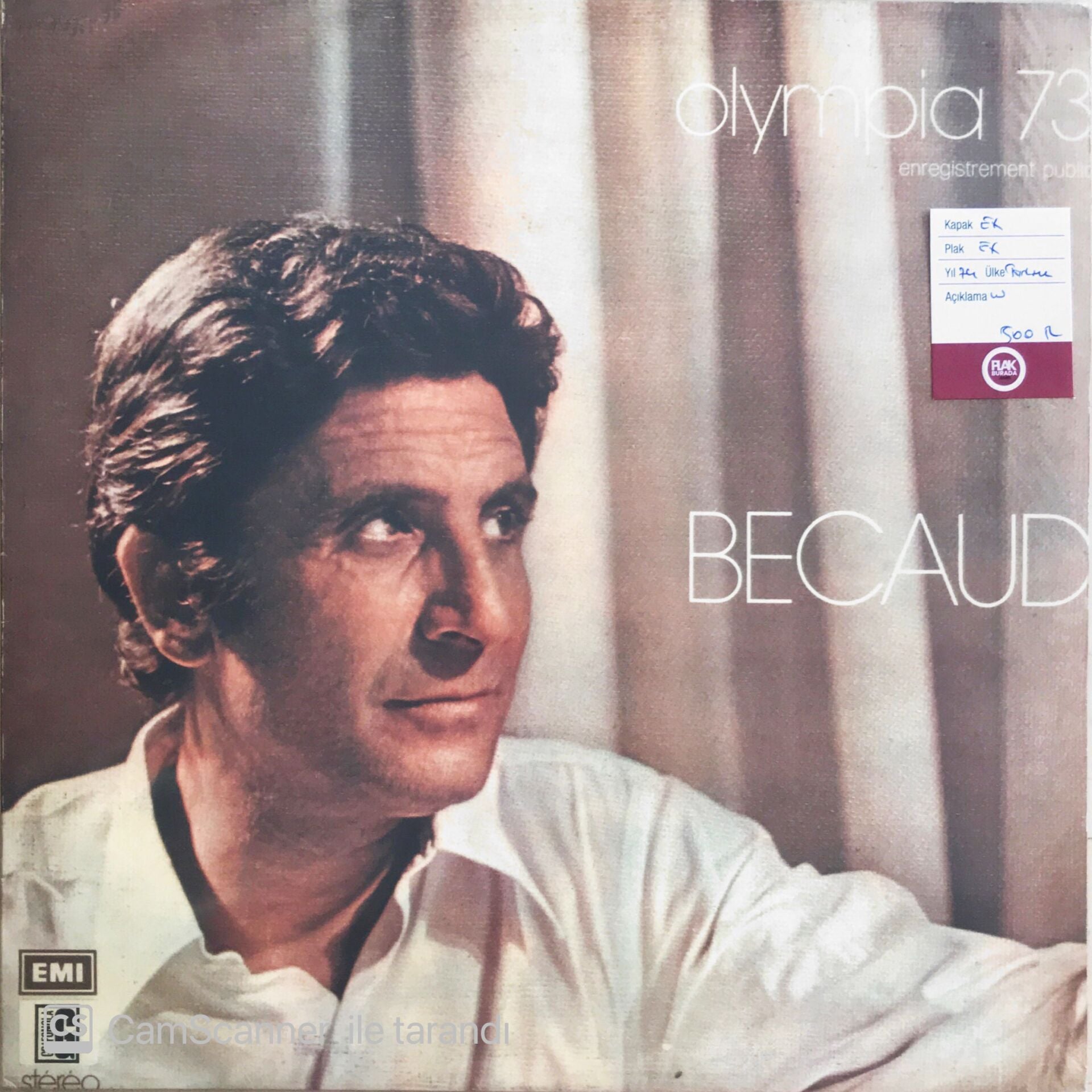 Becaud - Olympia '73 - LP