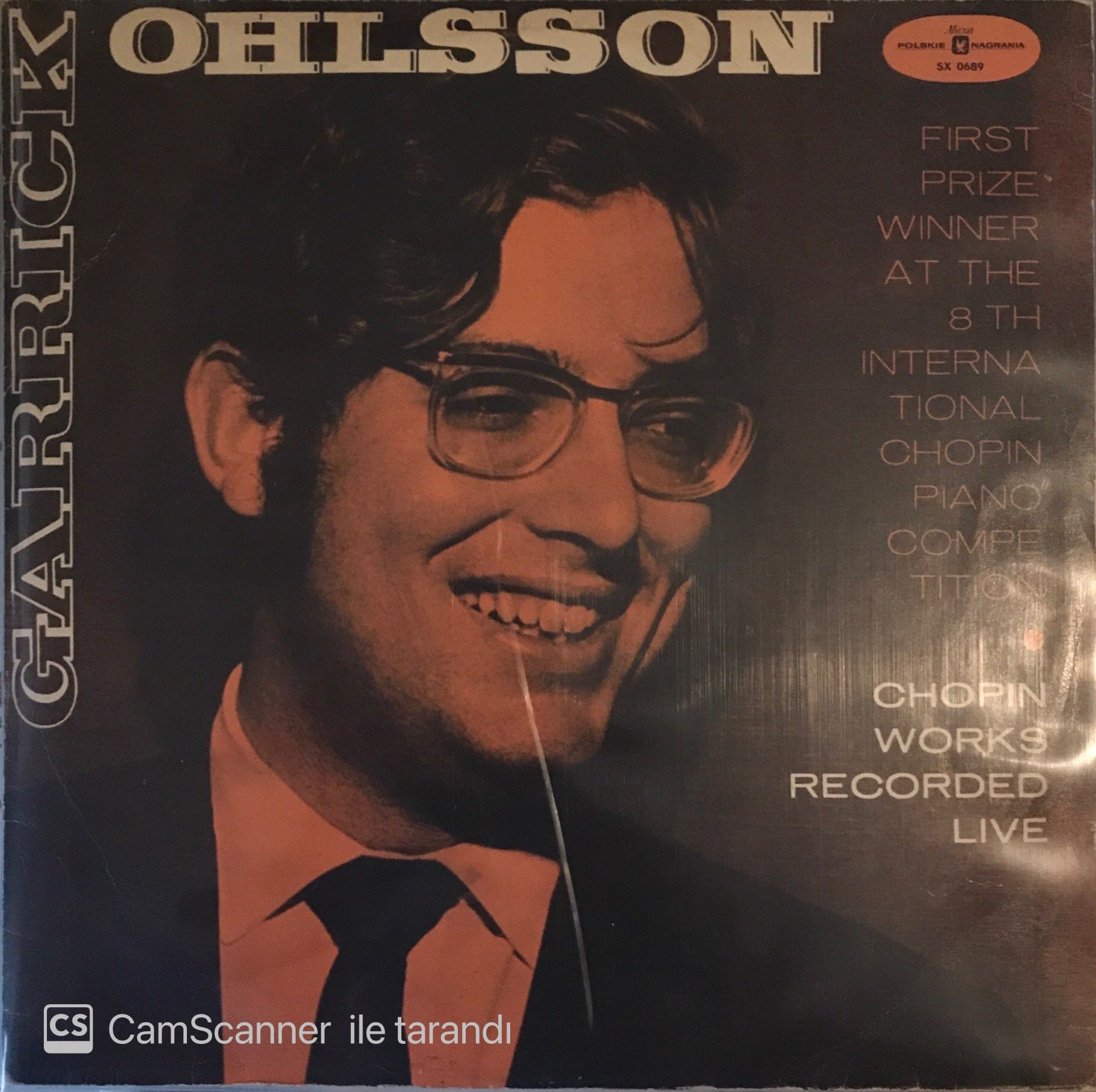 Garrıck Ohlsson - Chopin Works Recorded Live LP