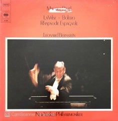 Leonard Bernstein Maurice Ravel LavValse Bolero Rhapsodie Espagnole LP