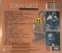 Stan Getz Early Autumn CD