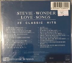 Stevie Wonder Love Songs 20 Classic Hits CD