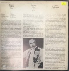Barenboim Conducts Elgar Symphony No.1 LP