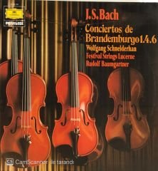 J. S. Bach Conciertos De Brandemburgo 1.4.6 Wolfgang Schneiderhan LP