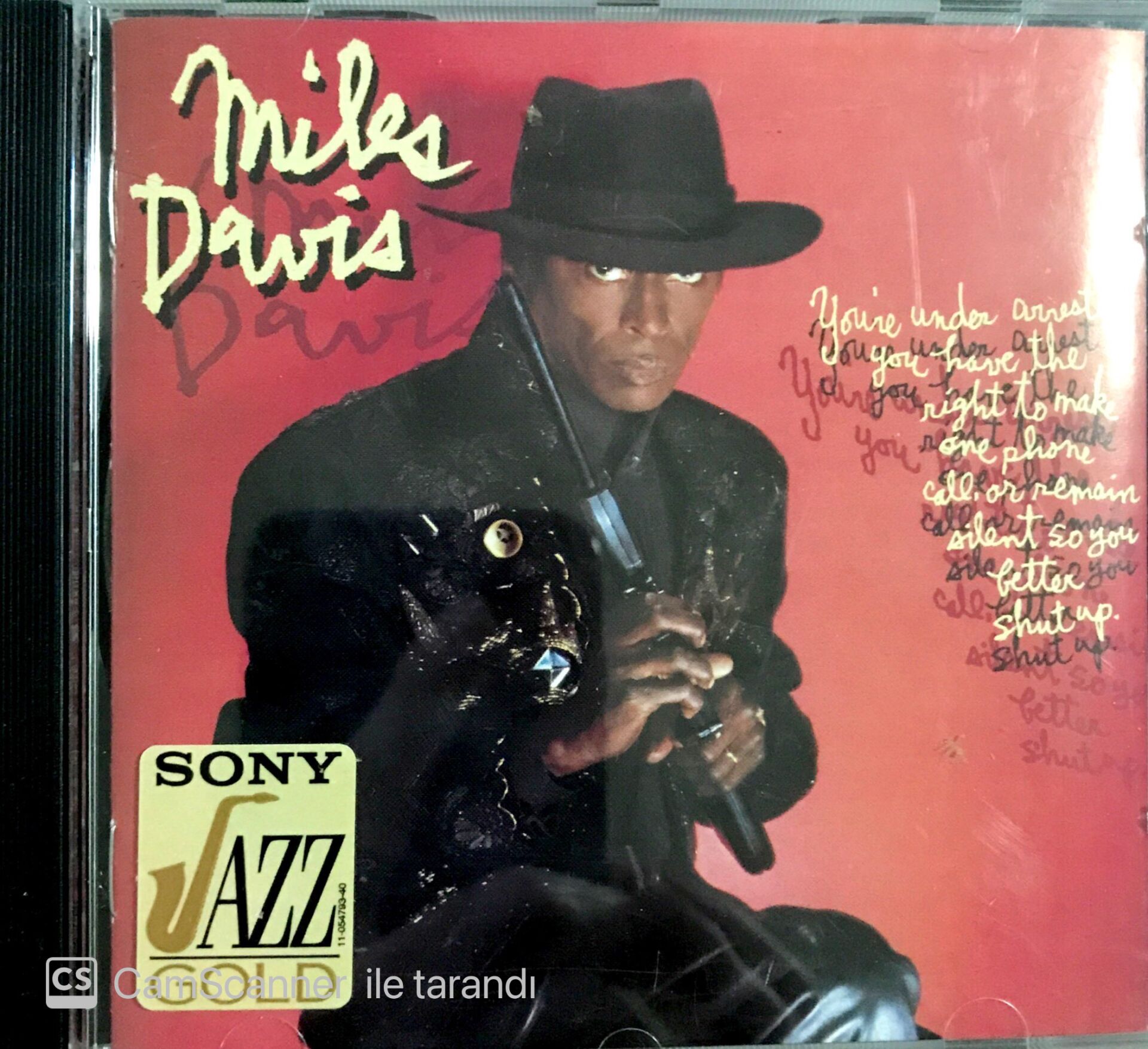 Miles Davis You're Under Arrest CD