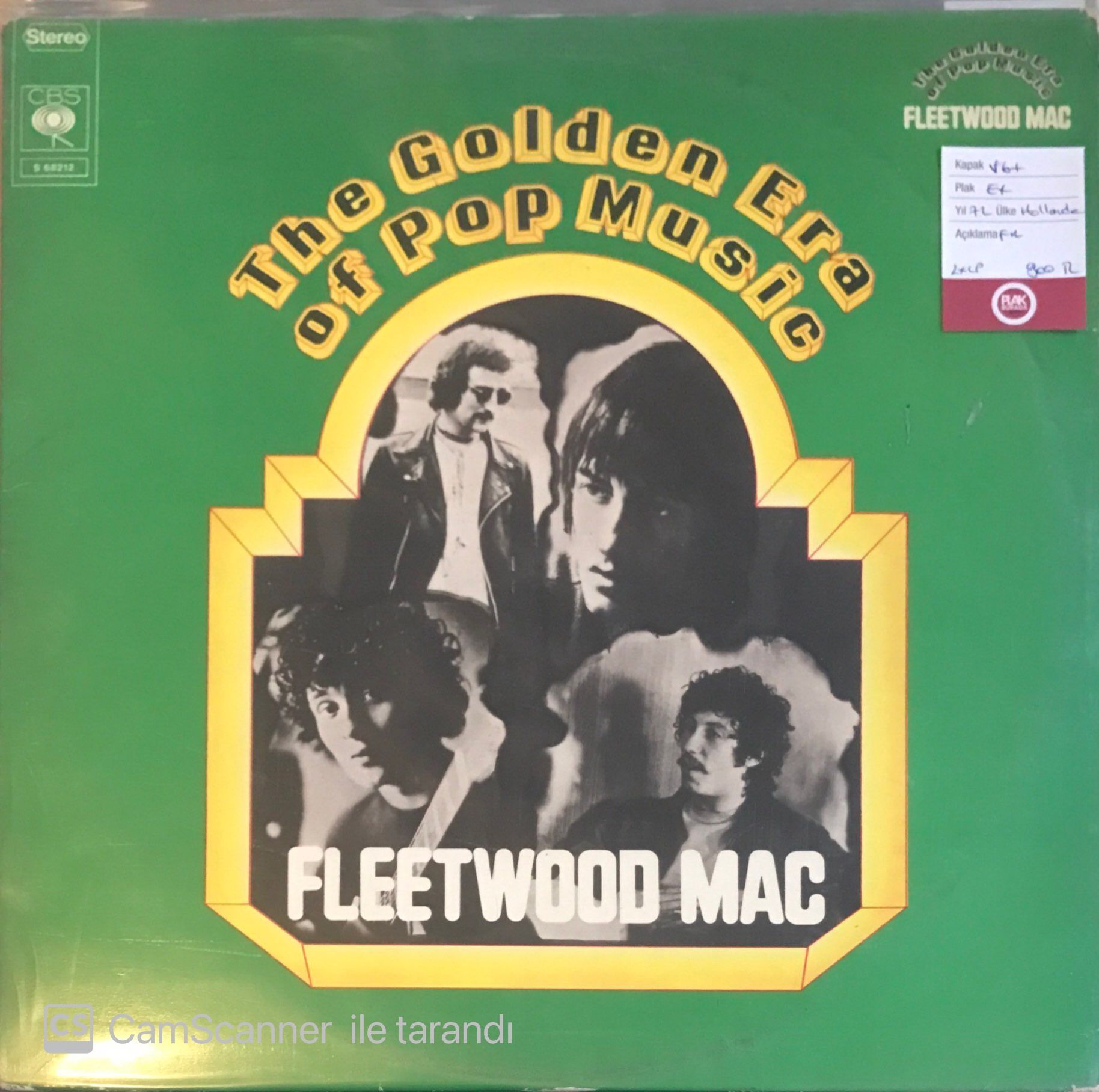 Fleetwood Mac - The Golden Era Of Pop Music Double LP