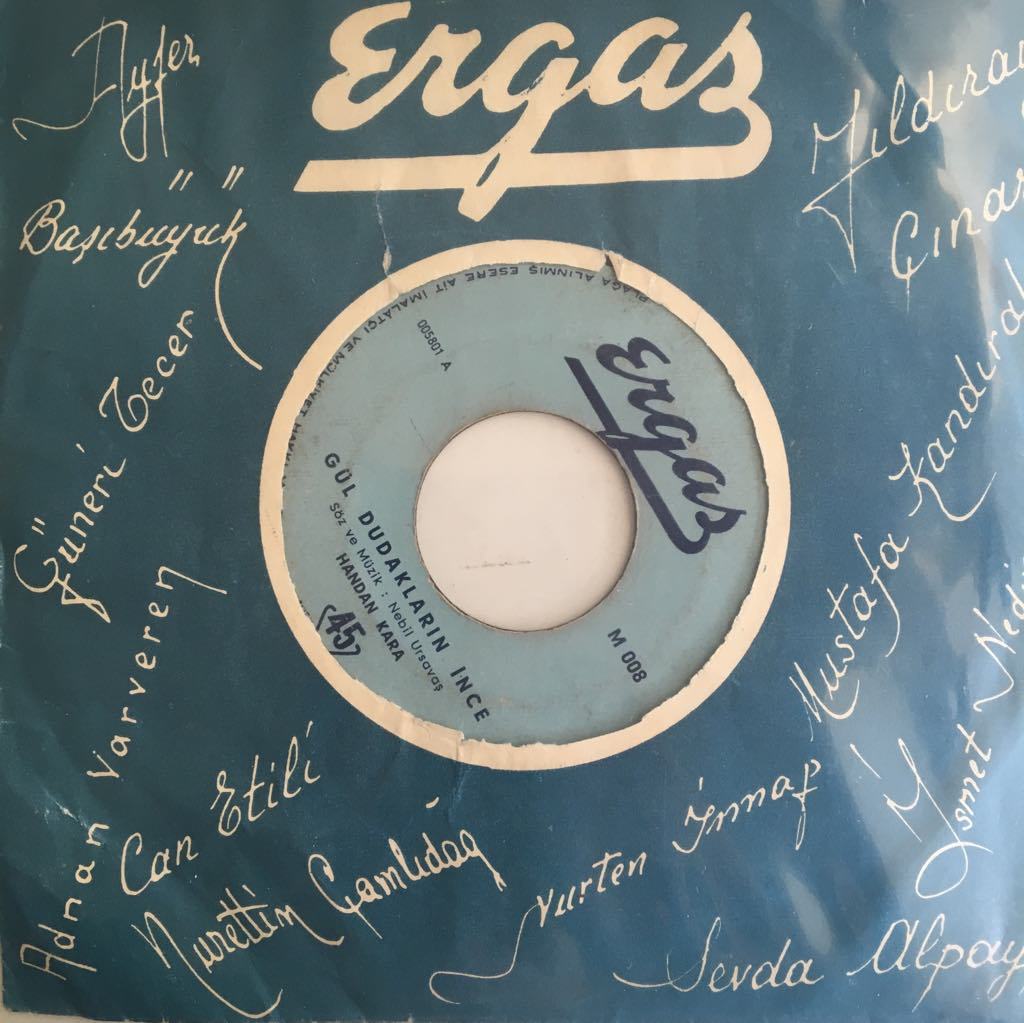 Handan Kara Gül Dudakların İnce 45 Lik