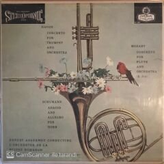 Mozart - Schumann - Haydn - Ernest Ansermet Conductıng L'orchestre De La Suısse Romande LP