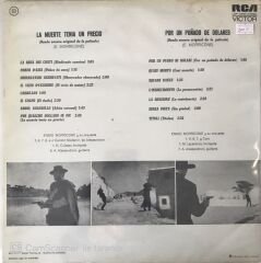 La Muerte Tenia Un Precio - Musica De Ennio Morricone Soundtrack LP