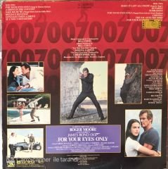 James Bond For Your Eyes Only Soundtrack LP