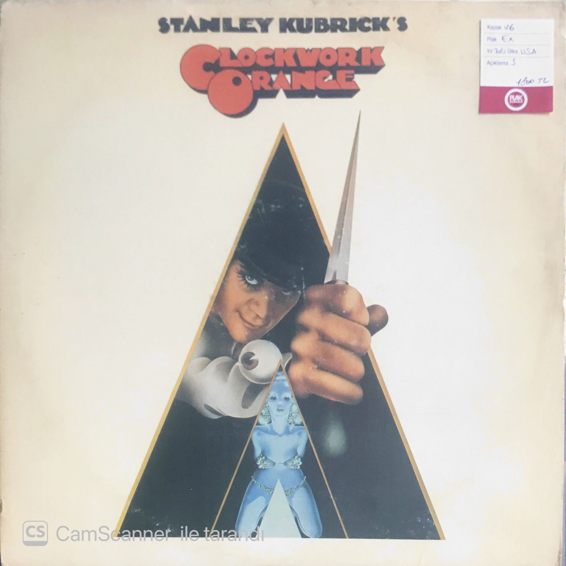 Stanley Kubrick's Clockwork Orange - Soundtrack - LP