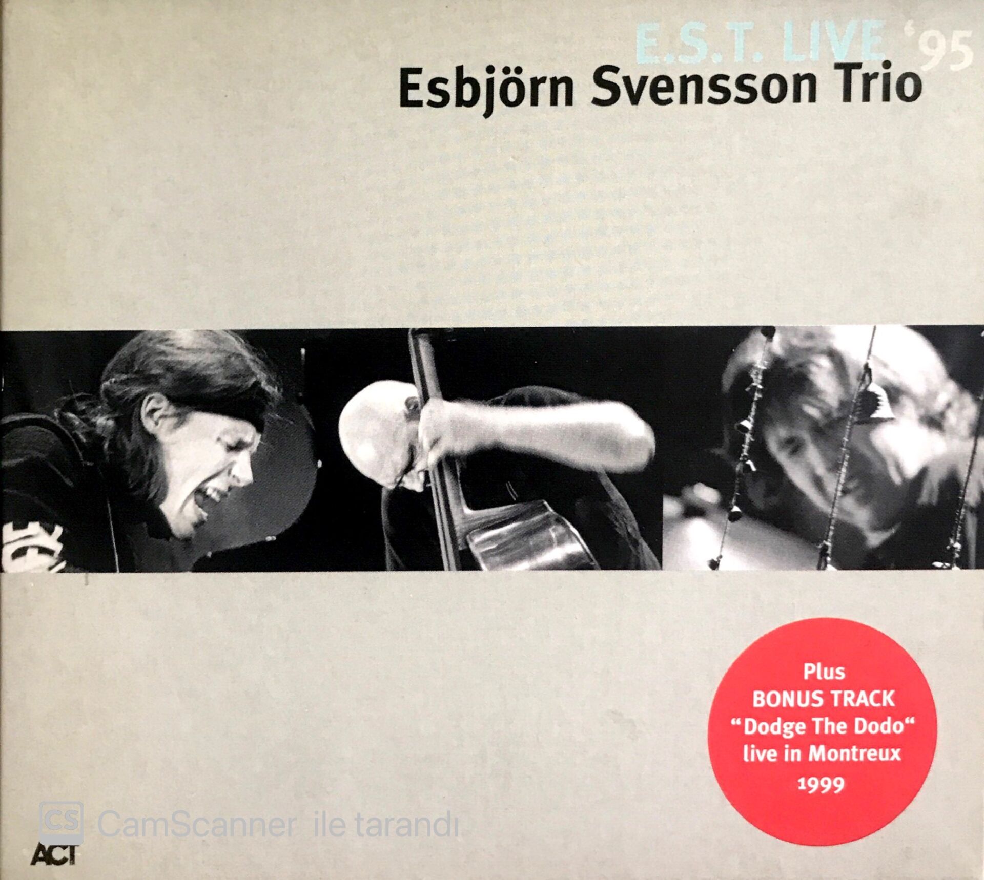 Esbjörn Svensson Trio / E.S.T. Live '95 CD
