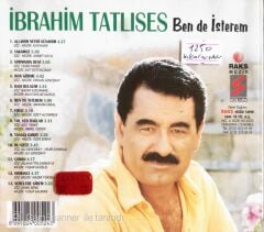 İbrahim Tatlıses - Ben de İsterem - CD