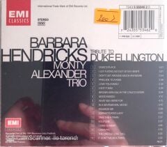Tribute To Duke Ellington / Barbara Hendricks / Monty Alexander Trio CD