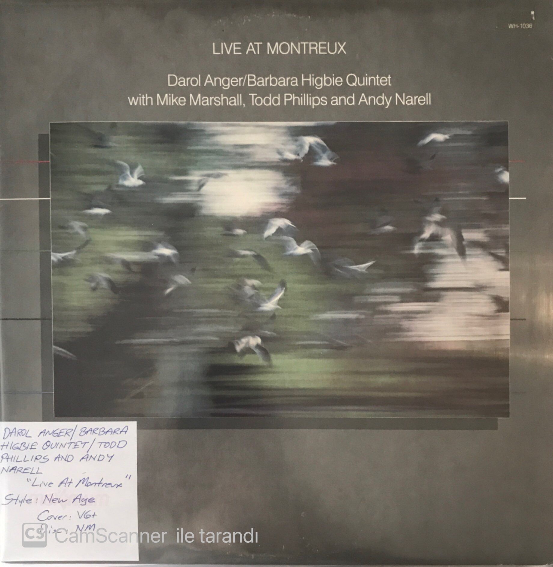 Live At Montreux - Darol Anger / Barbara Higbie Quintet/ Todd Phillips And Andy Narell LP