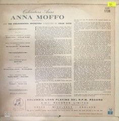 Anna Moffo Coloratura Arias LP