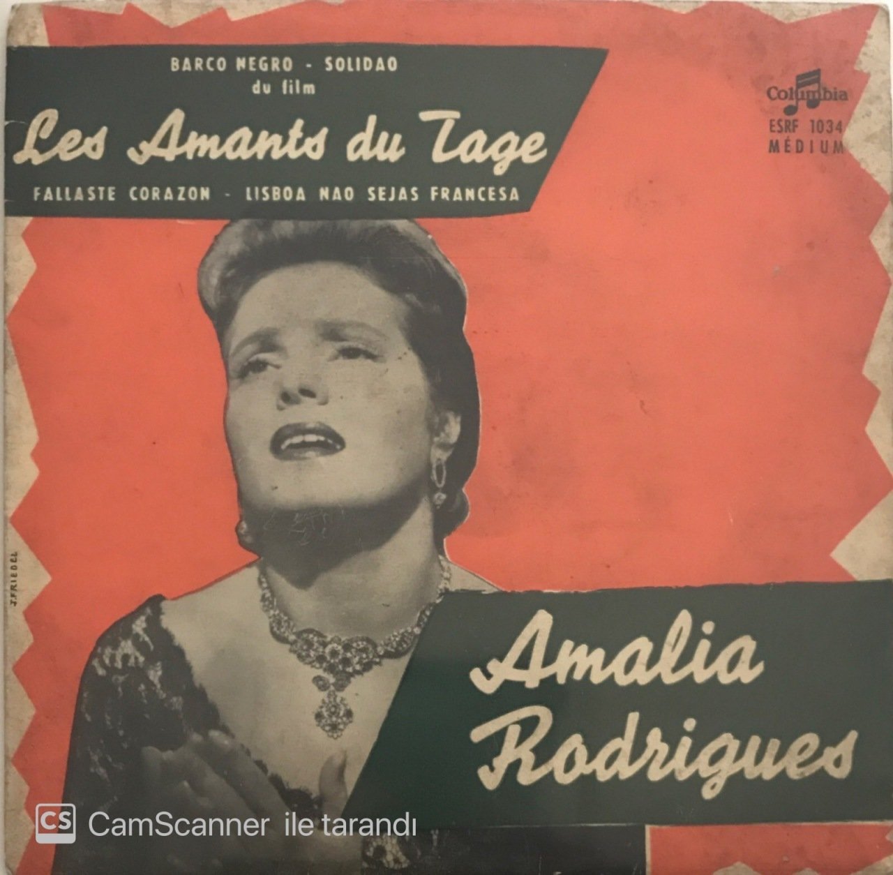 Amalia Rodrigues Barco Negro 45lik