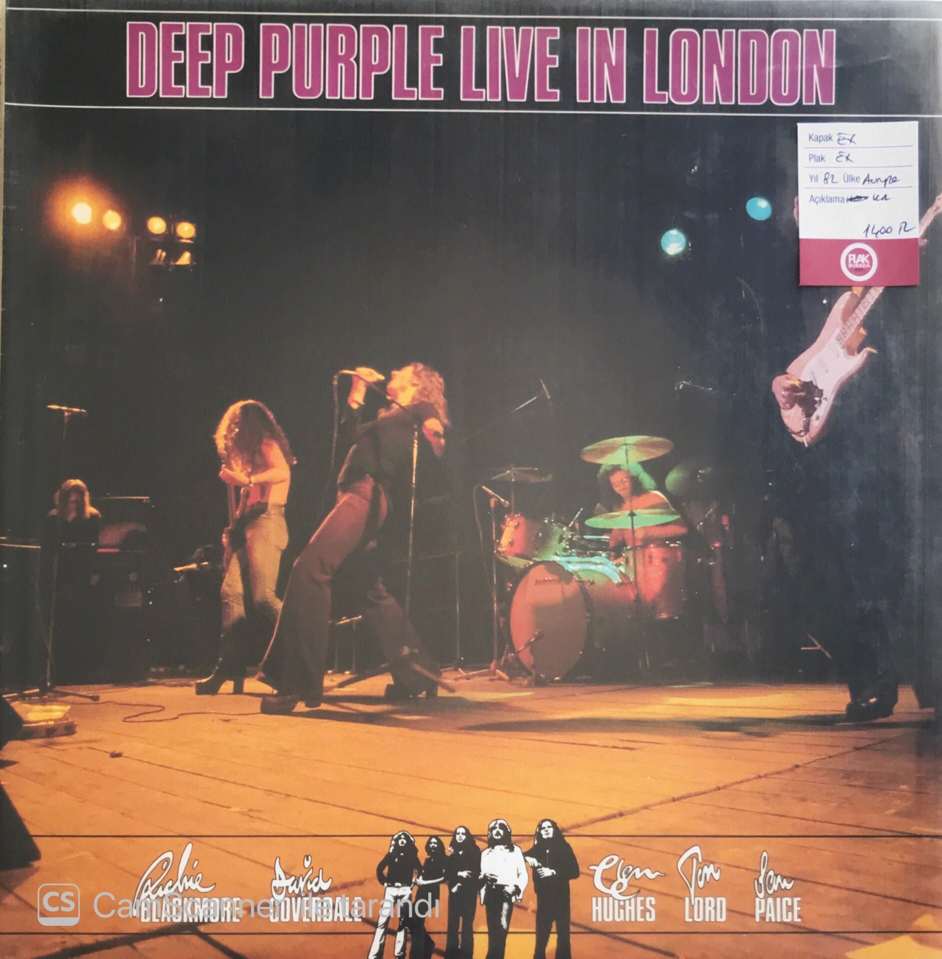 Deep Purple Live in London LP
