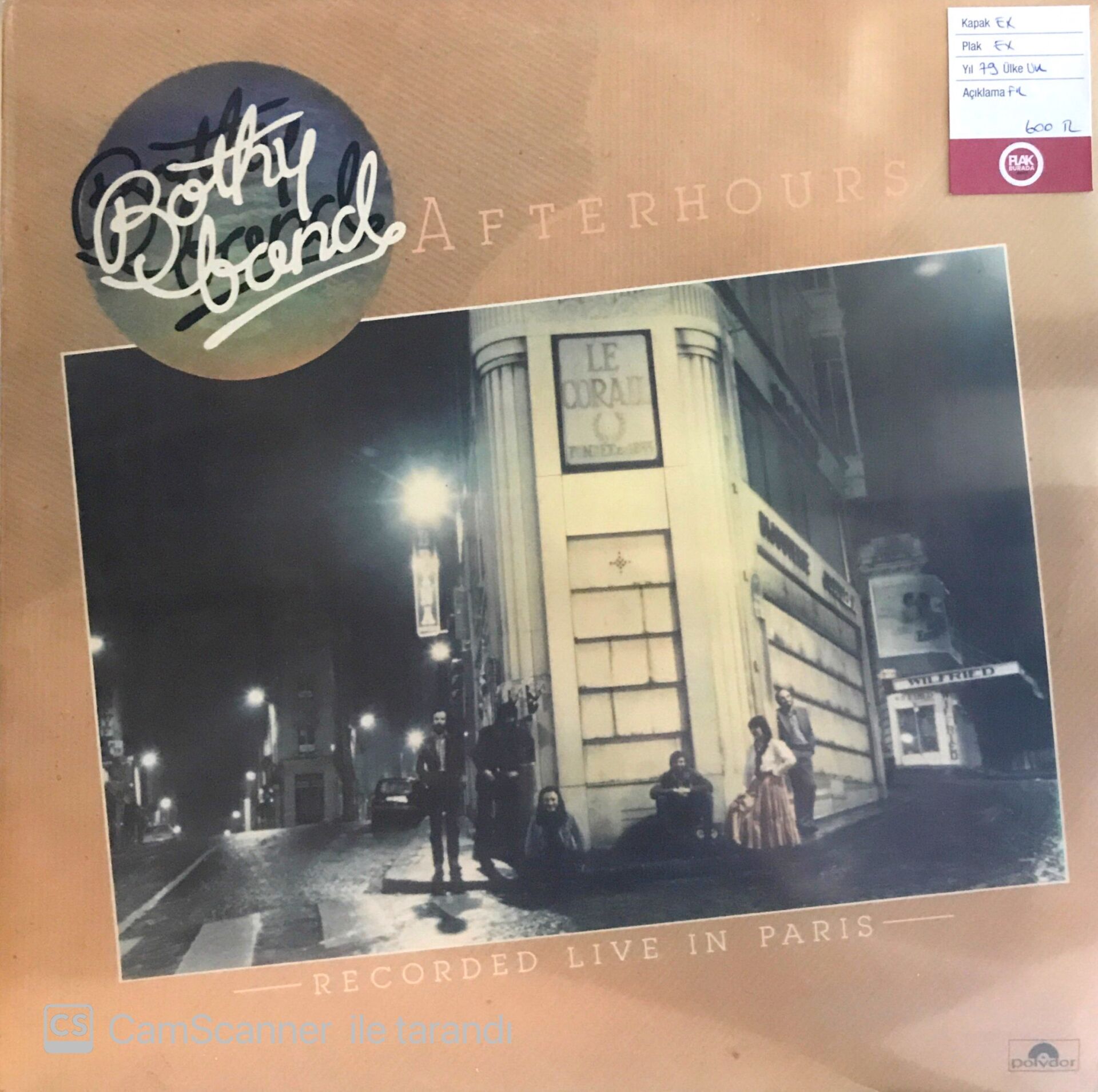 The Bothy Band / Afterhours LP