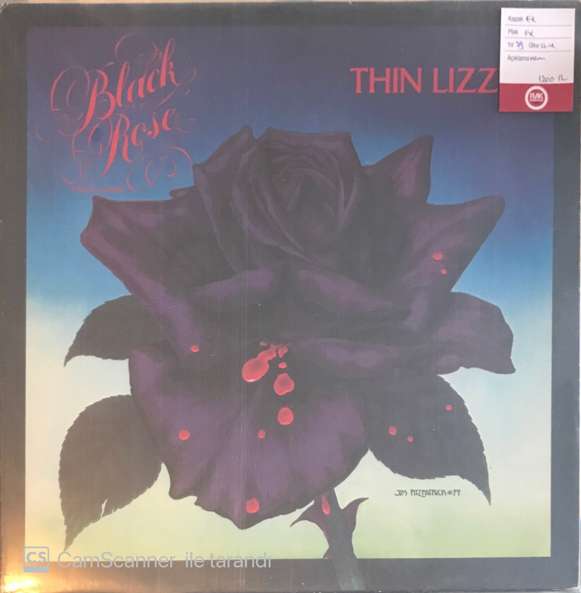 Thin Lizzy - Black Rose A Rock Legend LP