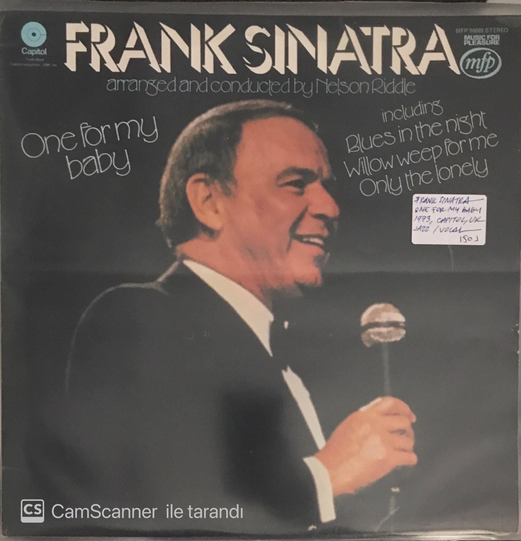 Frank Sinatra One For My Baby LP