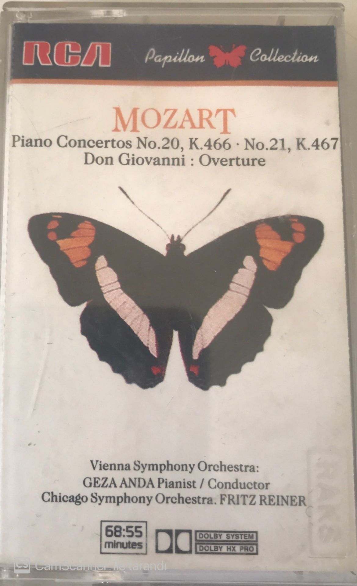 Mozart Piano Concertos No.20 K. 466 No.21 KASET