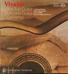 Vivaldi Guitar Two Guitar Viola And Guitar Concertos LP