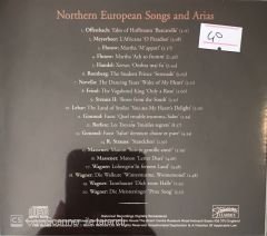 The Greatest Operatic Voices - Northern European Songs And Arias CD